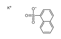 potassium naphthalene-1-sulphonate Structure