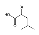2-Bromo-4-methylpentanoic acid Structure