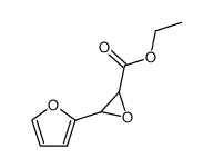 2,3-epoxy-3-[2]furyl-propionic acid ethyl ester结构式