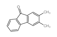 2,3-dimethylfluoren-9-one Structure