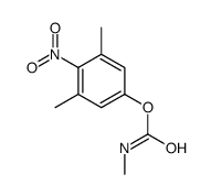 (3,5-dimethyl-4-nitrophenyl) N-methylcarbamate Structure