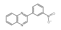 2-(3-Nitrophenyl)quinoxaline structure