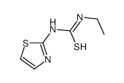 1-ethyl-3-(1,3-thiazol-2-yl)thiourea Structure