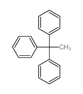 Ethane, 1,1,1-triphenyl- Structure