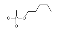 1-[chloro(methyl)phosphoryl]oxypentane Structure
