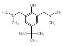 Phenol,2,6-bis[(dimethylamino)methyl]-4-(1,1-dimethylethyl)- Structure