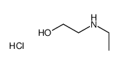 2-(ethylamino)ethanol,hydrochloride Structure