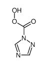 1H-1,2,4-triazoleperoxycarboxylic acid结构式
