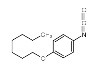 4-庚氧基苯异氰酸酯结构式