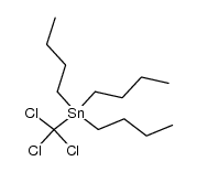 tributyl-trichloromethyl-stannane结构式