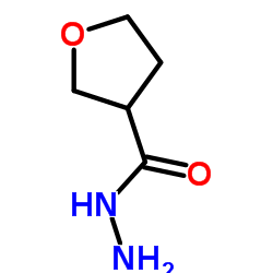 四氢-3-呋喃甲酰肼结构式