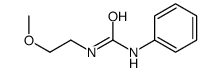 1-(2-methoxyethyl)-3-phenylurea结构式