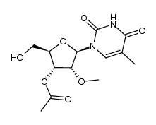 3'-O-acetyl-2'-O,5-dimethyluridine Structure