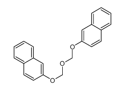 2-(naphthalen-2-yloxymethoxymethoxy)naphthalene Structure
