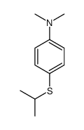 N,N-dimethyl-4-propan-2-ylsulfanylaniline Structure