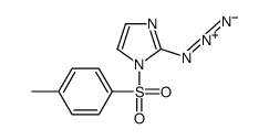 2-azido-1-(4-methylphenyl)sulfonylimidazole结构式