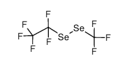 pentafluoroethyl trifluoromethyl diselenide Structure