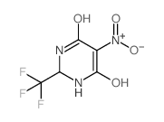 5-NITRO-2-(TRIFLUOROMETHYL)-1,2-DIHYDROPYRIMIDINE-4,6-DIOL Structure