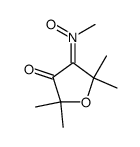 4-(N-methylnitrono)-2,2,5,5-tetramethyltetrahydrofuran-3-one Z-isomer结构式