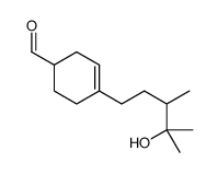 4-(4-Hydroxy-3,4-dimethylpentyl)-3-cyclohexene-1-carbaldehyde Structure
