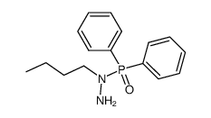 N-butyl-P,P-diphenylphosphinic hydrazide Structure