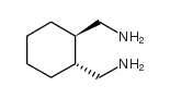 反式-1,2-双氨甲基环己烷结构式