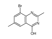 8-BROMO-2,6-DIMETHYL-3H-QUINAZOLIN-4-ONE Structure