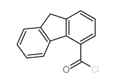 9H-Fluorene-4-carbonylchloride Structure