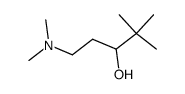 1-Dimethylamino-4,4-dimethylpentan-3-ol Structure