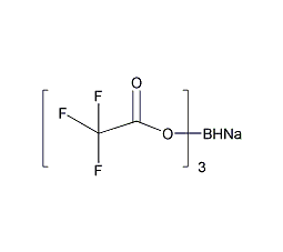 Acetic acid, trifluoro-, boron complex Structure