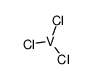 氯化钒(III)结构式