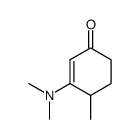 3-(dimethylamino)-4-methylcyclohex-2-en-1-one结构式