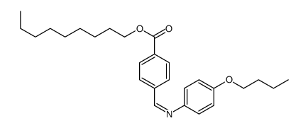 nonyl 4-[(4-butoxyphenyl)iminomethyl]benzoate Structure