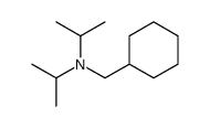 N-(环己基甲基)二异丙基 氨基结构式