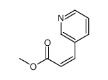 (E)-3-(吡啶-3-基)丙烯酸甲酯结构式