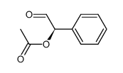 (R)- α-acetoxyphenylacetaldehyde Structure