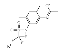 potassium N-[2,4-dimethyl-5-(trifluoromethylsulfonylamino)phenyl]ethan imidate picture