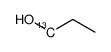 1-丙醇-1-13C结构式