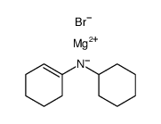 bromomagnesium salt of N-cyclohexenylcyclohexanimine结构式