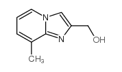 (8-甲基咪唑并[1,2-a]吡啶-2-基)甲醇结构式