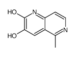 3-hydroxy-5-methyl-1H-1,6-naphthyridin-2-one结构式