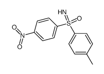 imino(4-nitrophenyl)(p-tolyl)-6-sulfanone Structure