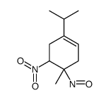 4-methyl-5-nitro-4-nitroso-1-propan-2-ylcyclohexene Structure