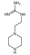 Guanidine,[2-(1-piperazinyl)ethyl]-(7CI) structure