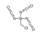 chloromethyl(triisocyanato)silane Structure