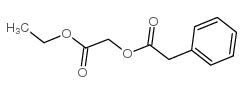 (苯基乙酰氧基) 乙酸乙酯结构式