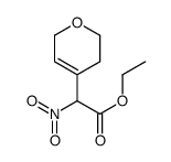 2-(3,6-二氢-2H-吡喃-4-基)-2-硝基乙酸乙酯结构式