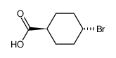 trans-4-bromo-cyclohexanecarboxylic acid结构式
