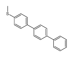 1-methylsulfanyl-4-(4-phenylphenyl)benzene结构式