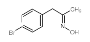 (4-bromophenyl)acetone oxime Structure